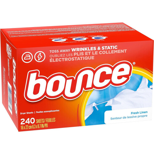 Fabric Softener Sheets, Fresh Linen Scent, 240 Count 1