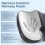 Memory Foam Sædehynde til Smertelindring – Sort 1