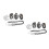 2Ensembles Corde Cire Polyester Fil Fer Pour DIY 6
