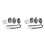 2Ensembles Corde Cire Polyester Fil Fer Pour DIY 9