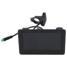 H6C Electric Bike LCD Display Meter 24V-60V E Scooter Panel Color Screen with USB UART for Bike(5PIN)