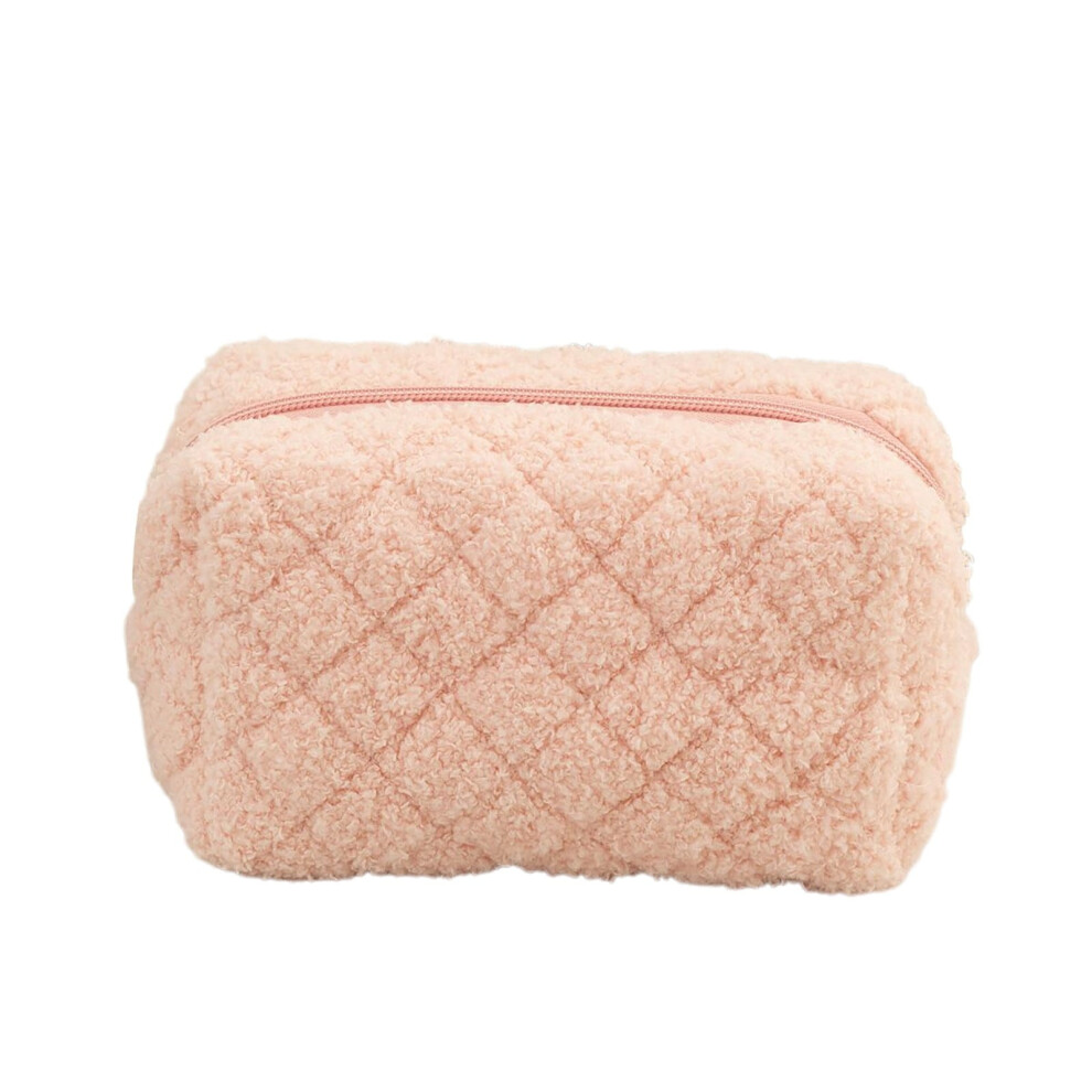 Women's Travel Cosmetic Bag Zippered Toiletry Pouch