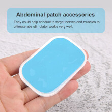 100 StüCk EMS Gel Polster, Elektroden Gel Ersatz Polster, EMS Absorbent Gel Polster, ZubehöR für Bauch Muskel Trainer