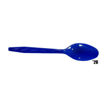 Wzzjkit 4th of July Disposable Spoons – Red, White & Blue Patriotic Plastic Spoons, Compatible with Memorial Day & Independence Day