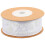 Kerstlintrol 10 m wit polyester 1