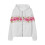 Felpa da donna leggera con zip intera, vestibilità oversize e tasche. 4