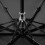 Reverse Close Folding Umbrella with Hook Black 2