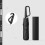 Reverse Close Folding Umbrella with Hook Black 4