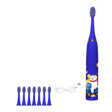 Periuță de dinți electrică sonică Penkiiy cu peri moi și 8