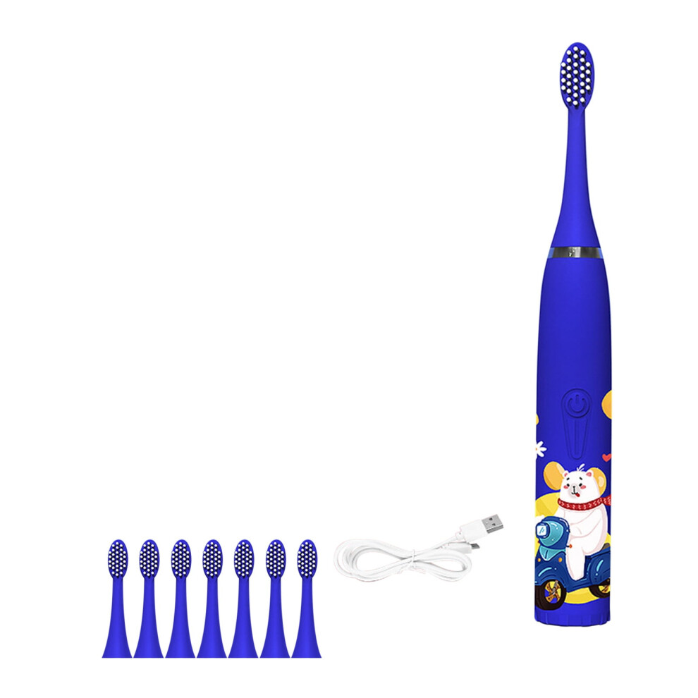 Penkiiy Sonic Electric Toothbrush with Soft Bristles & 8