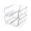Stabelbar PET-vinflaskeholder – 1/2/3 flasker 1