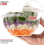 32oz Clear Plastic Salad Bowls with Lids, 50 Pack 1