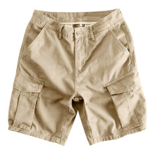 Calções masculinos casuais de cor sólida com bolsos, folgados e confortáveis para o trabalho, tamanhos S-4XL.