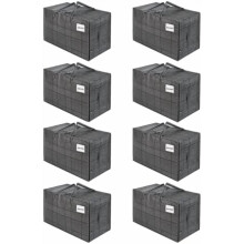 Stevige PP-verhuiszak van geweven materiaal, 100 liter x 8 stuks