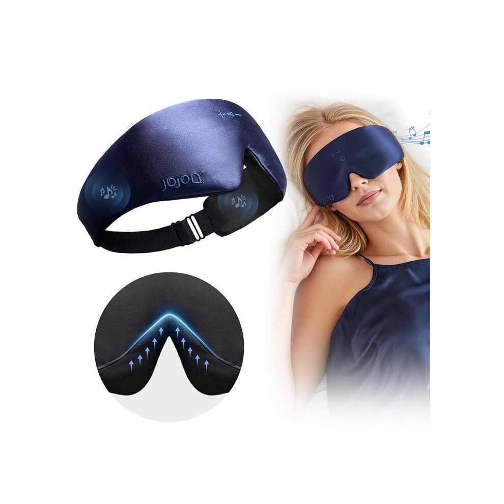 Bluetooth 5.0 sleep headphones eye mask noise reducing