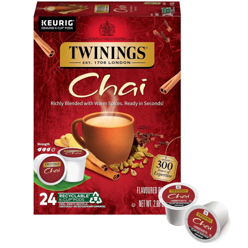 Chai Latte K-Cup Pods til Keurig, 24 stk.
