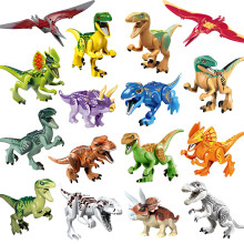 16-teiliges Dinosaurier-Bauset für Kleinkinder