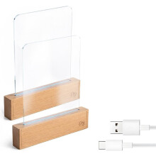 Lampe de lecture LED intelligente Ă panneau plat dimmable 3 couleurs 2