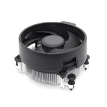 Radiador para cooler de CPU AM4 com ventoinha de 4 pinos e dissipador de calor.