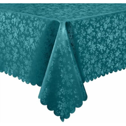 Mantel rectangular de vinilo impermeable de 52x70 pulgadas