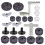 Drum clutch felt pads grey with metal nuts 1 set 7