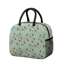 Sac isotherme à motif floral pour femme – Étanche, idéal pour le travail, la plage, les voyages, les pique-niques et le camping ; compatible