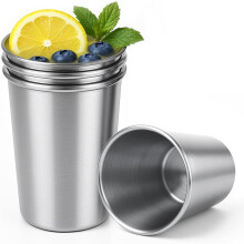 Copos de aço inoxidável de 20 oz (pacote com 4)