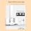 Rechargeable Table Lamp for Study, Desk Lamp Reading Light Led Table Light with Fan, Led Clock Dispaly Reading Lamp 4