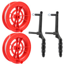 4Pièces Enrouleur Cerf-Volant Rouge Accessoire Pour Enfants