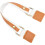 Leather Bag Strap 28.8 cm Chocolate Brown Pre-Drilled 1
