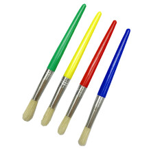 8Pièces Pinceaux Peinture Enfants, Facile, Couleurs Variées