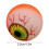 Halloween studsande ögonglober 32 mm – 10-pack 3