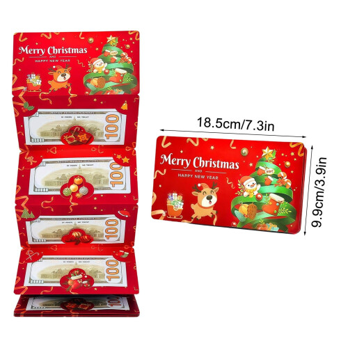 Christmas Red Envelope Money Box 10-Pack 2