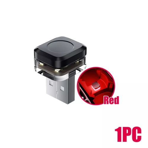 Autoverlichting USB Mini LED-lamp Auto-interieuraccessoires Neon sfeerlamp