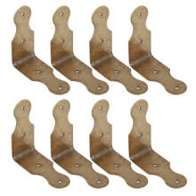 16Pièces Protège-Angles Boîtes Dorés Design Sécurisé