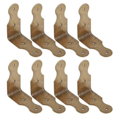 16Pièces Protège-Angles Boîtes Dorés Design Sécurisé