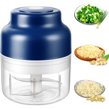 Elektrische knoflookhakker 250 ml, oplaadbaar via USB