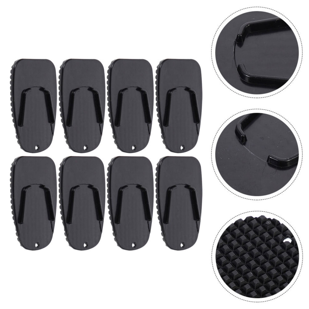 Ounona 8 Pcs Support Motorcycle Stand Pad Footrest Accessory Motorbike Stabilizer 9353595395503