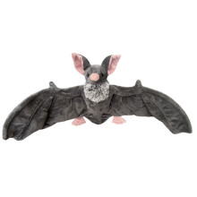 YOCBZ9.84" Grote Goth Vleermuis Pluche Speelgoed – Levensechte Zachte Knuffelpop voor Halloween, Pasen, Kerstmis, Valentijnsdag, Verjaardag –