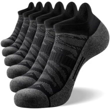 Chaussettes de course homme, lot de 6, basses et rembourrées, pour le sport, tailles 7-9/9-12/12-15