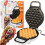 Bubble Waffle Maker Electric Nonstick Waffle 1