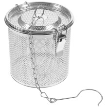 Boule filtrante à épices Tineasur en acier inoxydable pour la cuisine, argentée, 1 pièce
