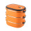 3-Layer Stainless Steel Bento Box – Orange 4