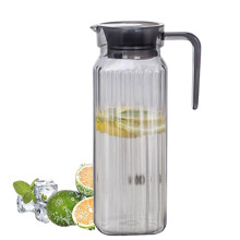 Brocca quadrata in plastica da 1,1 l/37 oz (1,1 l) resistente al calore e a prova di perdite