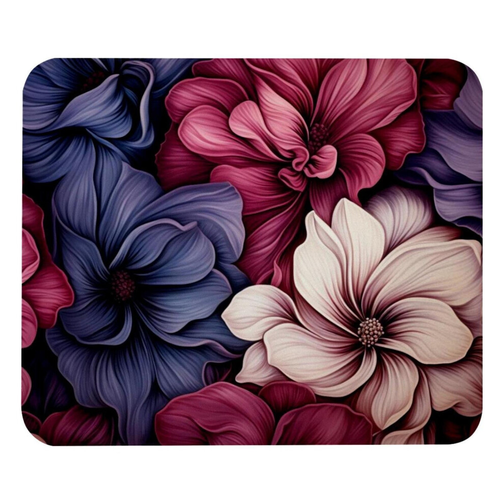Flower Petal Mouse Pad Rubber Base Office Decor 9402001670632