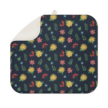 Tapis égouttoir de cuisine Pioneer Flower à motif floral, 1 paquet, tapis égouttoir en microfibre ultra absorbant, 40,6 x 45,7 cm
