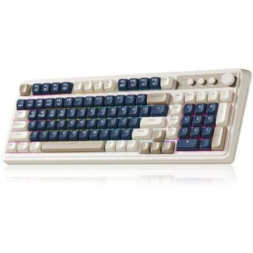 99-Key RGB Gaming Keyboard Tri-Mode 2.4GHz Bluetooth USB-C