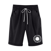 Shorts KDFJPTH para mulheres, cor sólida, cintura alta, estilo bermuda.