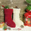 3er-Pack rustikale Mini-Weihnachtsstrümpfe, 23 cm 2