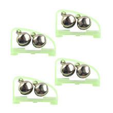 20Pièces De Vertes Double Clipables Pour Canne